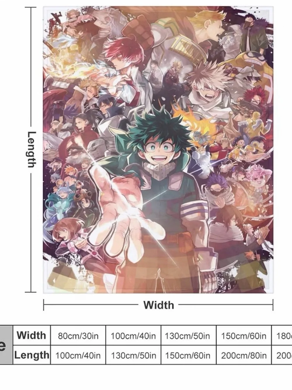 N/A anime fleese
